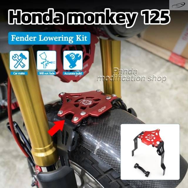 ホンダ モンキー 125 2018 - 21 2022 2023 2024 用フェンダーローダウンキットアクセサリー