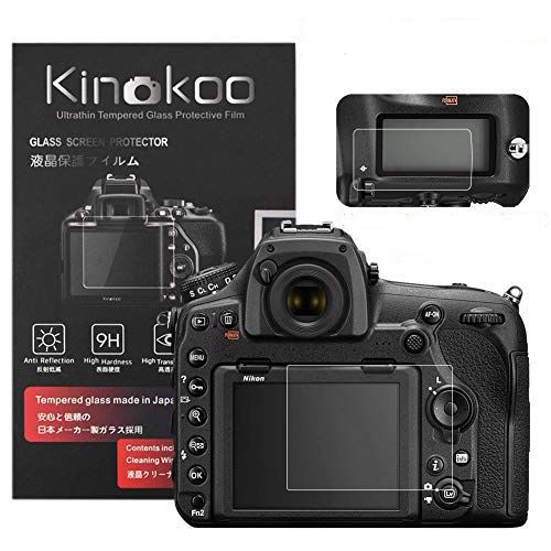 Brand New Kinokoo Digital Camera LCD Protective Film LCD Protector Nikon D850 LCD Monitor Glass Protector and Display Panel High Performance Protective Film Set of 2