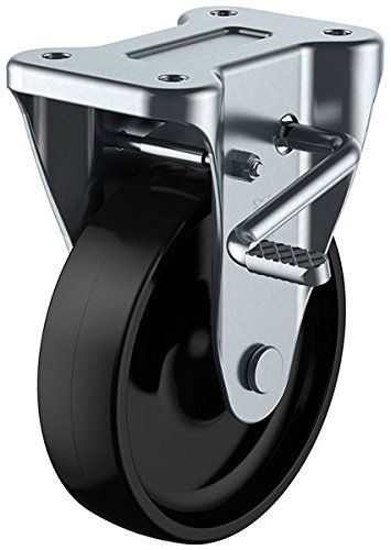 新品 (株)ユーエイ キャスター シングルストッパー付 PHKB-130(R)