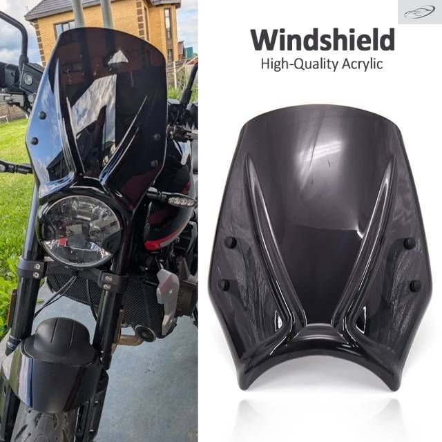 TRIDENT 2021 - 23 2024用オートバイウインドスクリーン Trident660アクセサリー ウインドシールド エアウインドディフレクター 7,484円