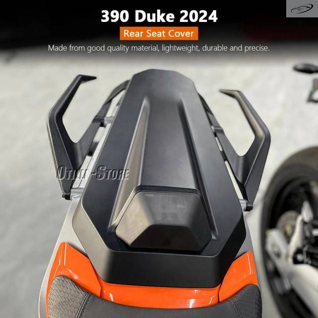 オートバイアクセサリー リアパッセンジャーカウルシートバックカバーフェアリングパーツ Duke 125 390 Duke125 Duke390 2024 2025