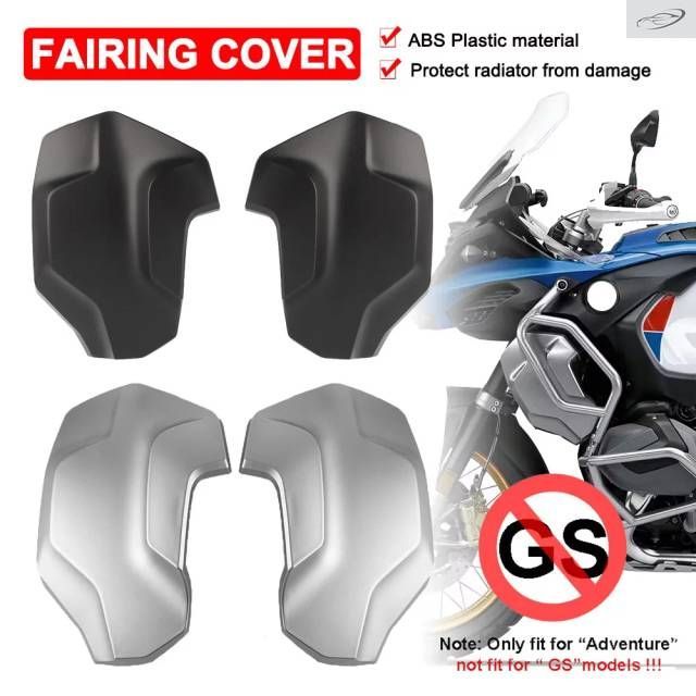 BMW R1250GS R1250GS R1250 ADV 2018-2023用オートバイフロントラジエーターサイドパネルガードフェアリングラジエーターフレームカバー