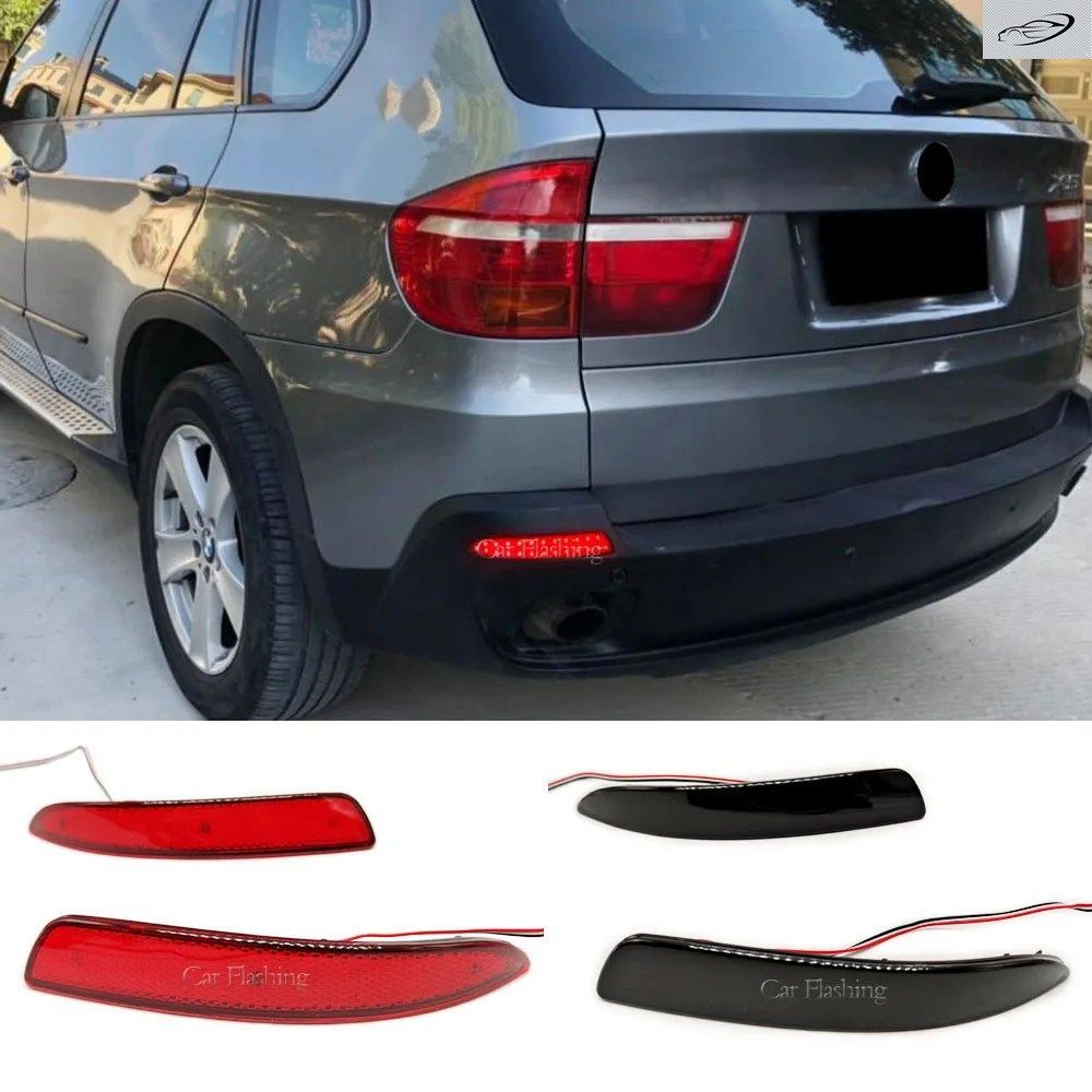 BMW E70 X5 2006 - 13 LEDリアバンパーリフレクターライトフォグランプブレーキライト 7,042円
