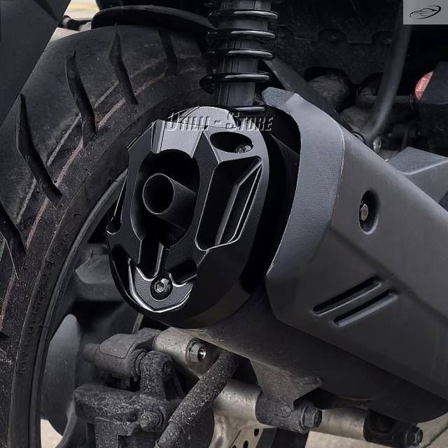 ホンダ PCX 160 PCX160 vario 160 用エキゾーストカバー 外観向上 装飾カバー バイクアクセサリー