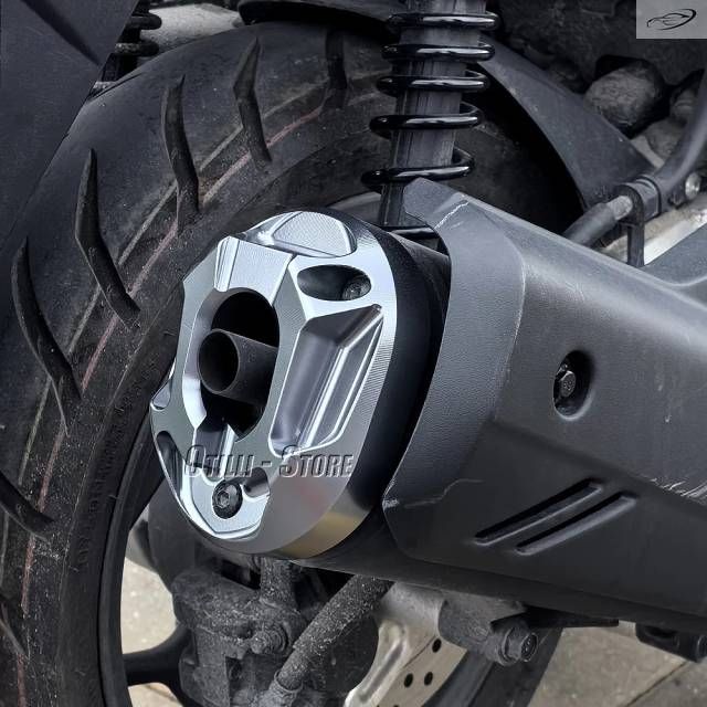 ホンダ PCX 160 PCX160 vario 160 用エキゾーストカバー 外観向上 装飾カバー バイクアクセサリー