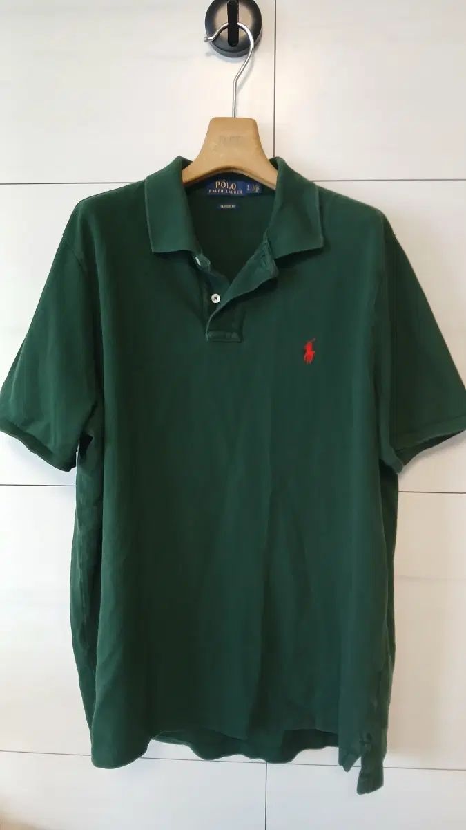 ポロラルフローレン クラシックフィット Lサイズ カラーTシャツ グリーン 6,901円