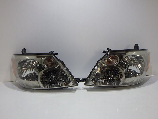 アルファード　ヘッドライト　左右　HID　ANH10/15　MNH10/15　前期　58-2　3　コーティング　綺麗　260821027