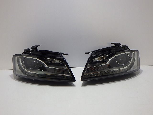 アウディ　8T　A5　ヘッドライト　左右　HID　キセノン　8T0941003AL　8T0941004AL　綺麗　コーティング　260821025