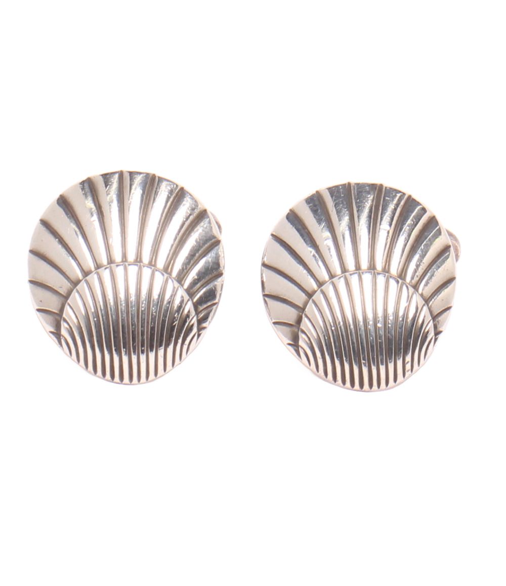 ジョージジェンセン カフス SV925 66 貝モチーフ シェルモチーフ メンズ Georg Jensen