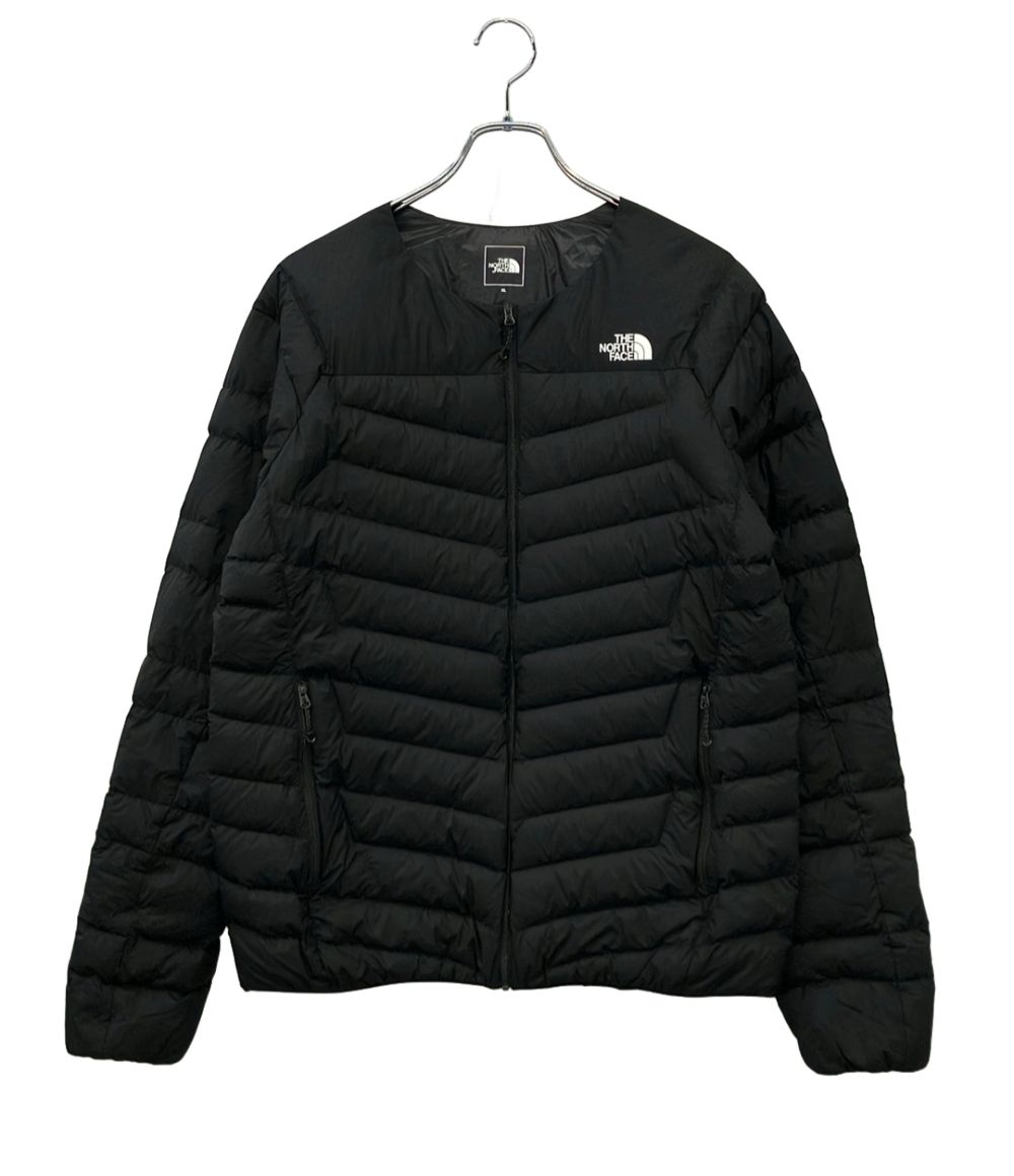 ザ・ノース・フェイス サンダーラウンドネックジャケット ノーカラーダウンジャケット NY32013 メンズ SIZE XL THE NORTH FACE