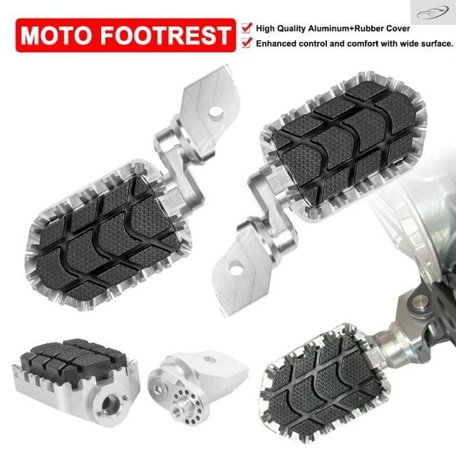 BMW r1200gs R1250GS GS R1200 ADV 2013-2023 S1000XR 15-19 F750GS F850GS 用オートバイフットレスト/フットペグ