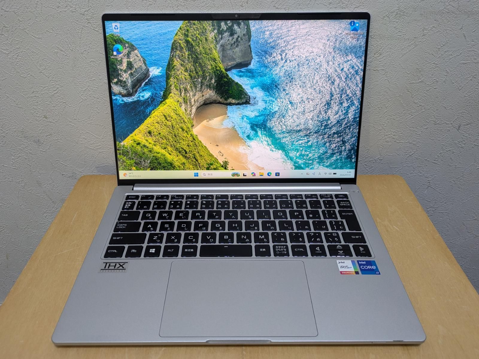 Mouse DAIV 第11世代i7-1165G7 RAM32GB SSD512GB 14FHD Wi-Fi BT Windows11Pro