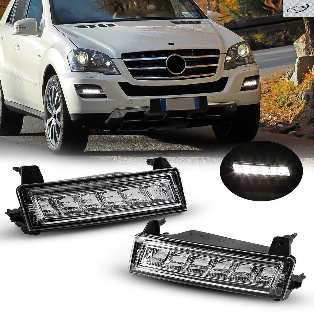 OE: 1649060251 1649060151 DRL メルセデスベンツ W164 X164 X204 ML350 ML450 GL450 GLK350 2009 - 2013 LED デイタイムランニングライト