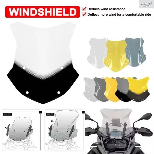 BMW R1200GS R1250GS用スクリーンアドベンチャーバイク用ウインドシールドGS1200 GS1250 2013-2025用ウインドスクリーン