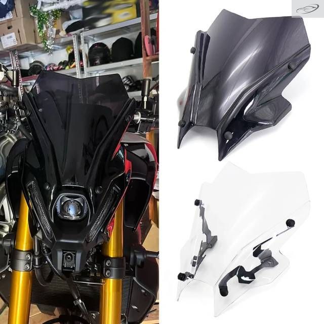 ヤマハ MT-09 MT09 FZ-09 FZ09 2021 - 23 バイク用アクセサリー ウインドシールド スポーツウインドスクリーン ウインドディフレクター