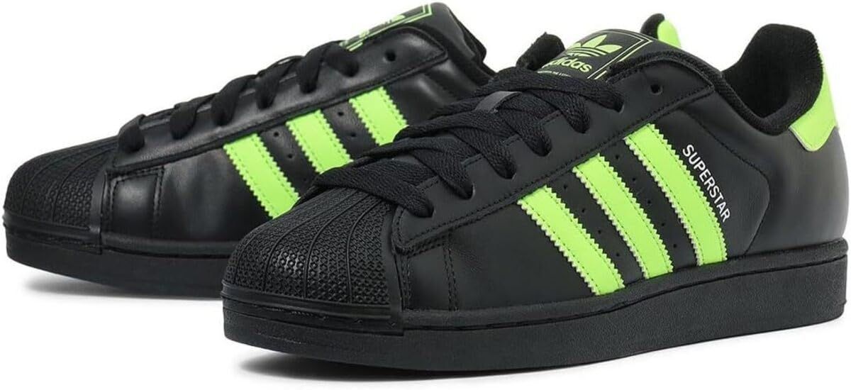 [アディダス] スーパースター II SUPERSTAR II コアブラック/イエロー/フットウェアホワイト JQ3175 26.5cm [26.5 cm] 12,953円