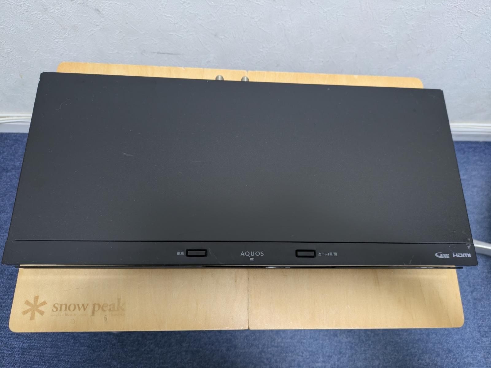 SHARP シャープ 2番組同時1TBHDD内蔵ブルーレイレコーダー BD-NW1100 動作品