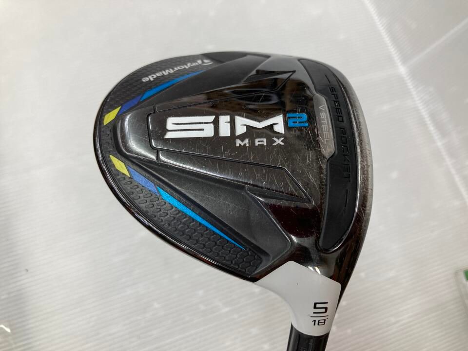 テーラーメイド　SIM2 MAX　18度　TENSEI BLUE TM50(SIM2)　Sフレックス　フェアウェイウッド　中古　ゴルフドゥ！大宮丸ヶ崎店【最短即日発送】 16,102円