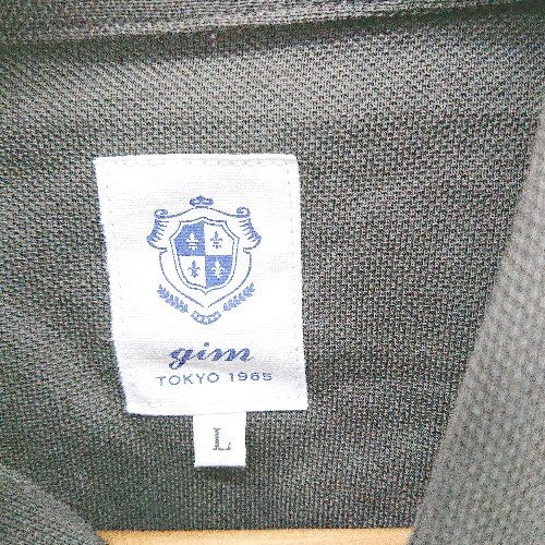 Swearterie Tokyo 1965 ポロシャツ 花柄 日本製 gim ◇ ⊂ Gim TOKYO 1965 ジムトーキョー 紳士 半袖 ポロシャツ