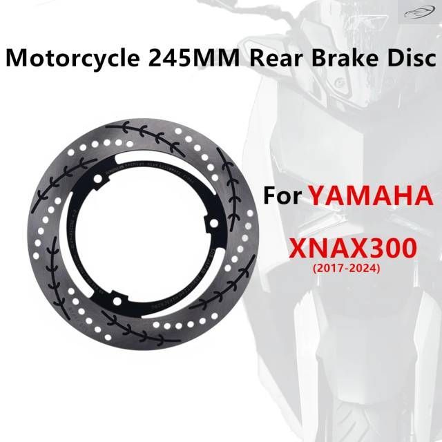 ヤマハ XMAX300 2017-2024 用 オートバイ 245MM リアブレーキディスク フローティングローターディスク ミニウムアクセサリー 7,462円