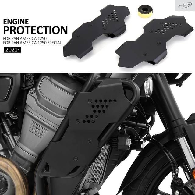 Pan America 1250 S RA1250 PA 1250用アクセサリー エンジンクラッシュバープロテクション バンパーフレームプロテクターカバー シリンダーヘッドガード 7,888円