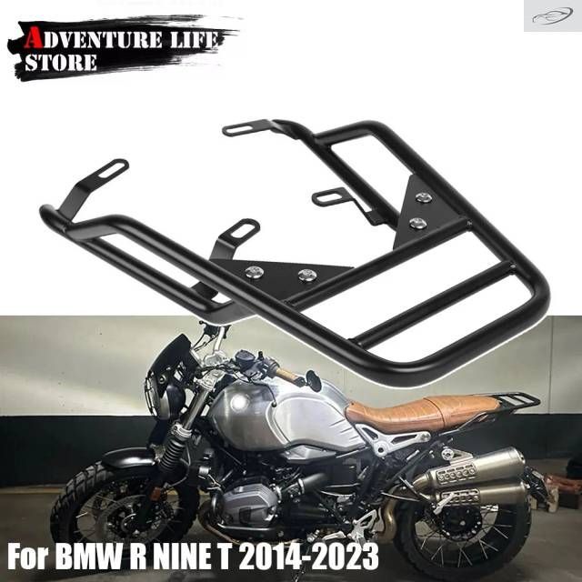 BMW R9T RNINET Scrambler RnineT Pure R NineT 用オートバイアクセサリーリアシートラゲッジラック 2014-2023 サポートシェルフ