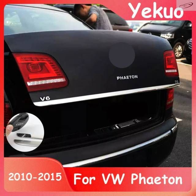 2010 - 13 2014 2015 フォルクスワーゲン フェートン用トランク装飾ブライトストリップテールゲート装飾ストリップ