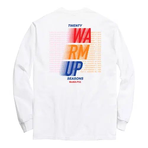 新品 ノウウェーブ Tシャツ Lサイズ Seasons LS T-White
