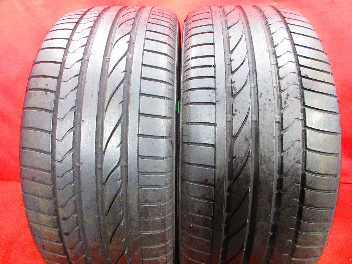 タイヤ 2本 255/50R19 ブリジストン デューラー DUELER H/P SPORT バリ山 溝アリ 19インチ 送料無料★17063T