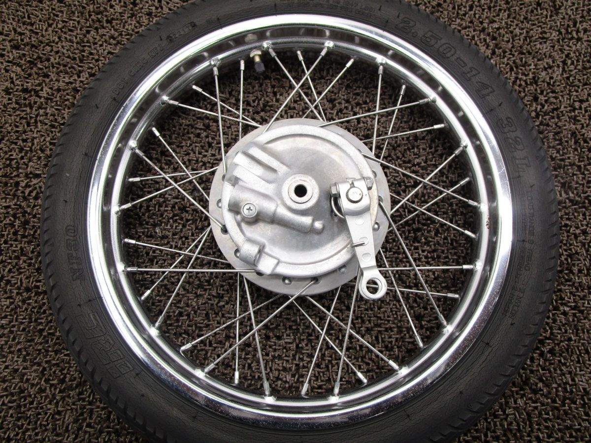 Little Cub front wheel brake drum □ C1072! AA01 Honda [AA01E] Little Cub Cab Car Video with Kick