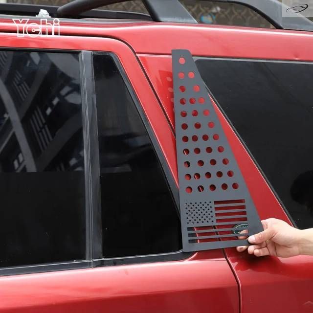ランドローバー フリーランダー2 2007-2015用 ミニウム製パーツ 車リアウィンドウガラスガードプレート カーアクセサリー