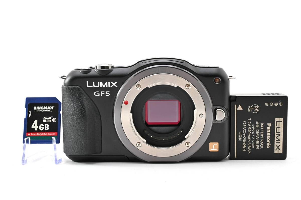 ★極上品★パナソニック Panasonic LUMIX GF5《ショット数72回》★ W0822＃4124 13,260円