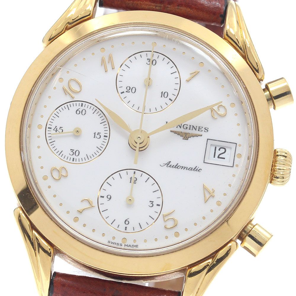 ロンジン LONGINES L4.642.2 デイト クロノグラフ 自動巻き メンズ _962919 85,965円