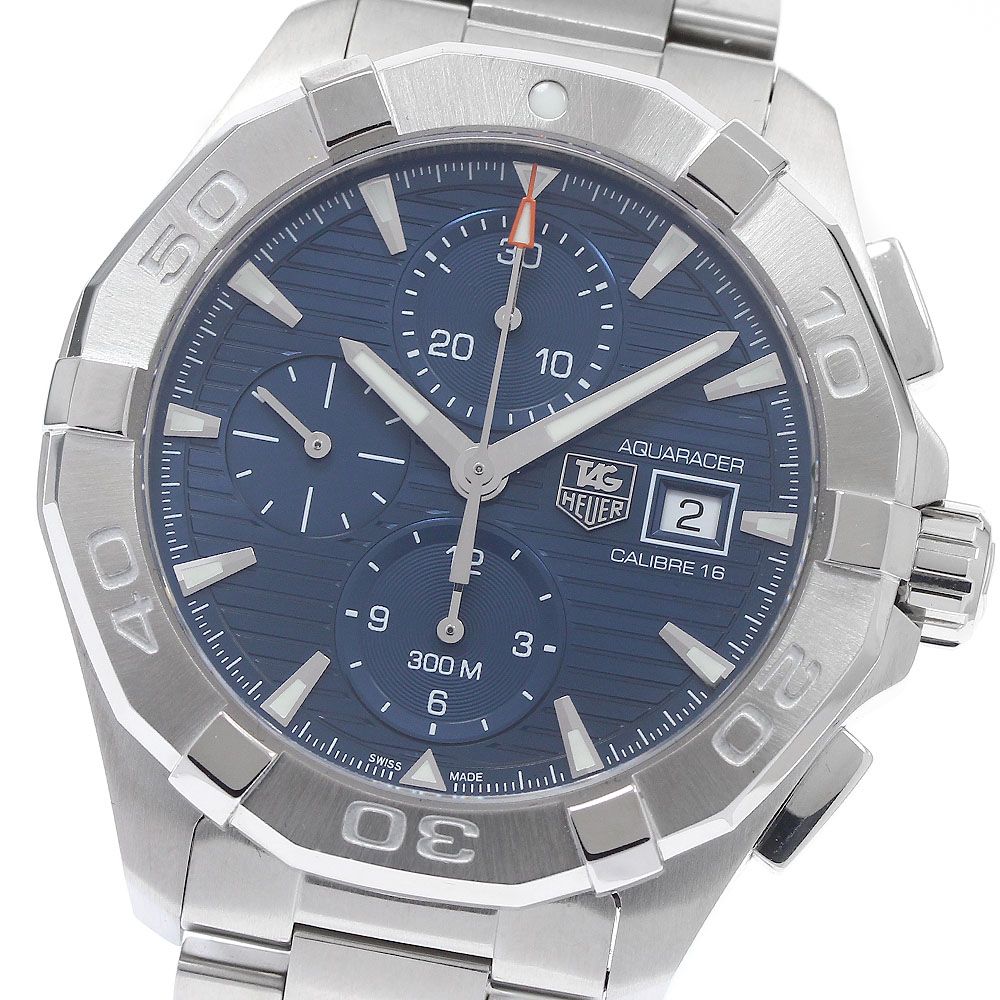 タグホイヤー TAG HEUER CAY2112.BA0927 アクアレーサー クロノグラフ 自動巻き メンズ 良品 保証書付き_976836