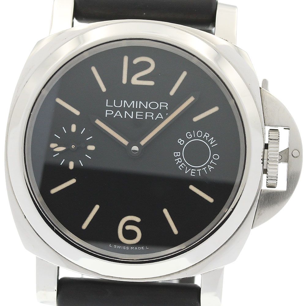 パネライ PANERAI PAM00590 ルミノール マリーナ 8デイズ スモールセコンド 手巻き メンズ 良品 保証書付き_973916 284,490円