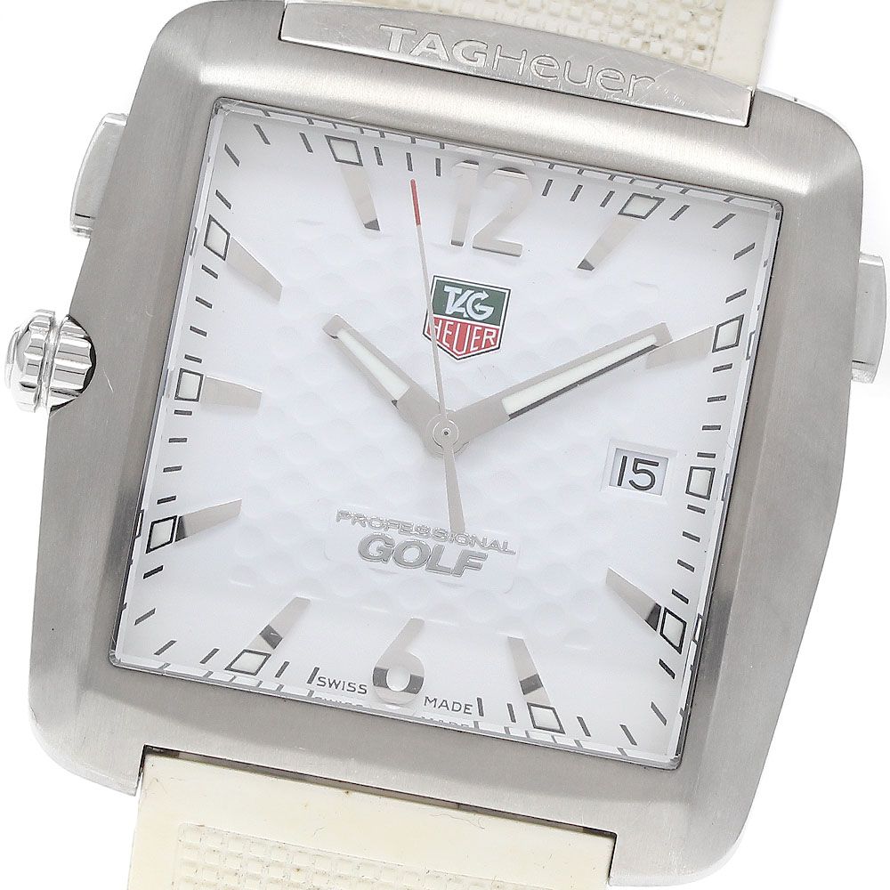 タグホイヤー TAG HEUER WAE1112 プロフェッショナル スポーツ ゴルフウォッチ タイガーウッズ デイト クォーツ メンズ _969910