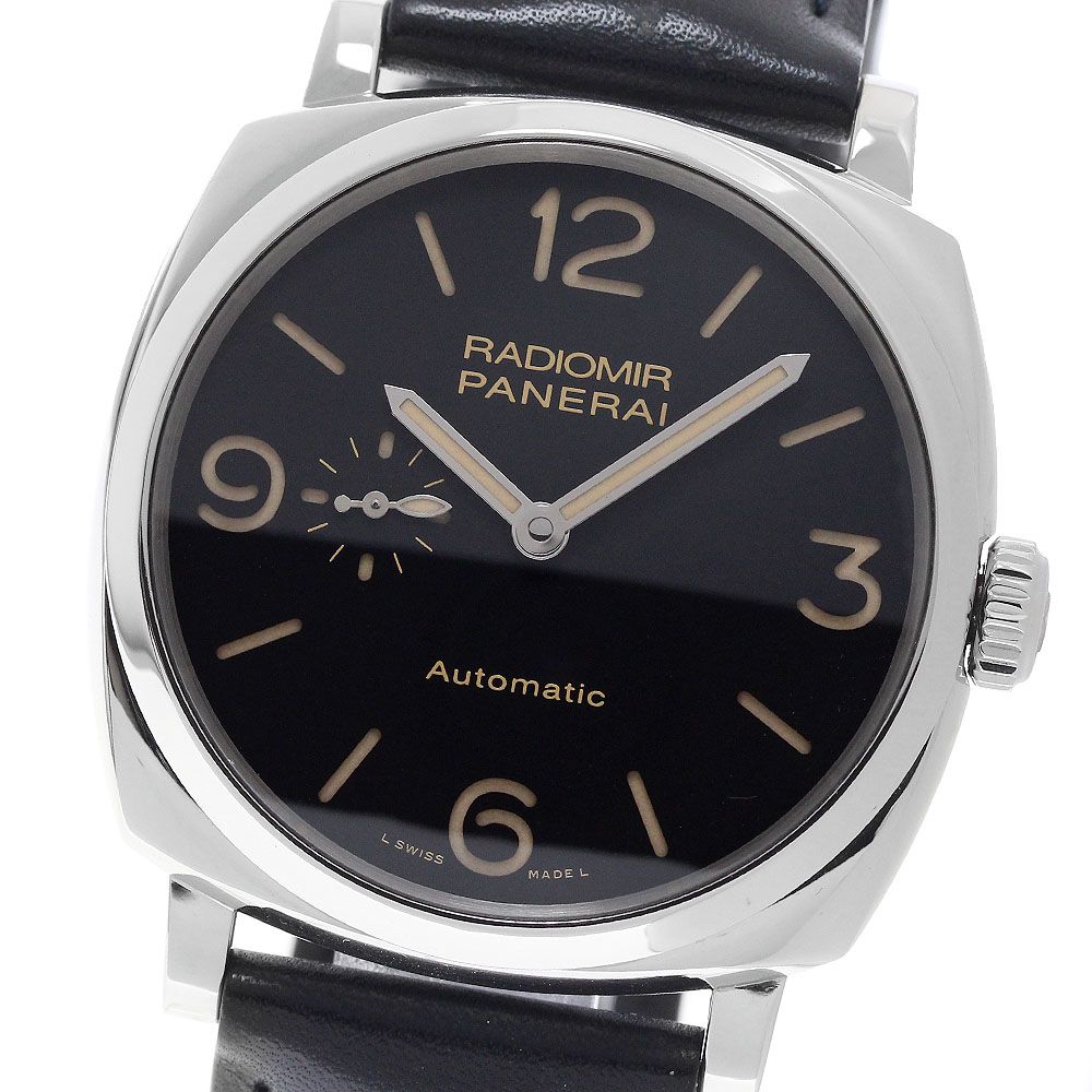 パネライ PANERAI PAM00572 ラジオミール 1940 3デイズ アッチャイオ スモールセコンド 自動巻き メンズ 保証書付き_974111