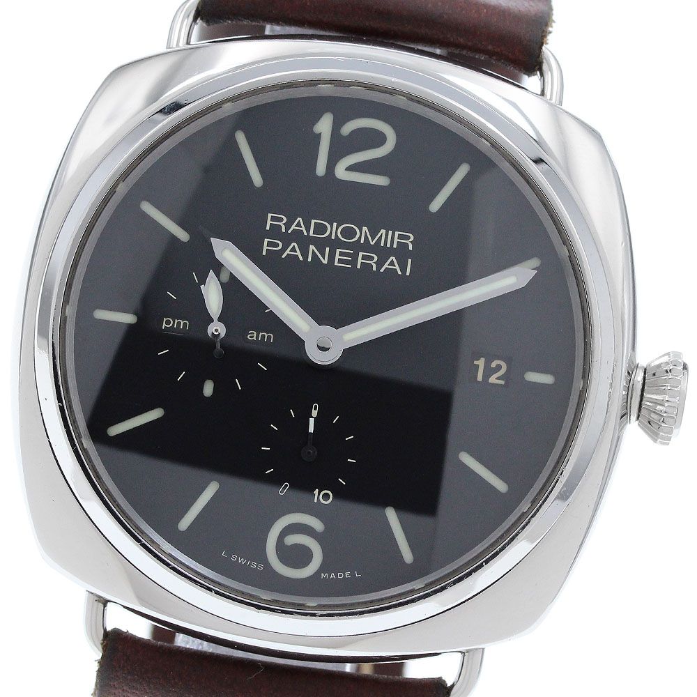 パネライ PANERAI PAM00323 ラジオミール 10デイズ GMT 自動巻き メンズ 保証書付き_974120