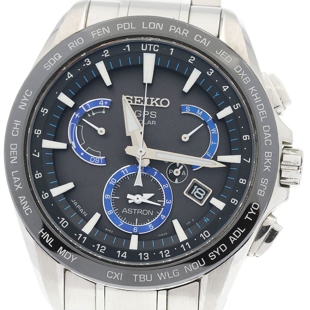 セイコー SEIKO SBXB107/8X53-0AD0-2 アストロン デイデイト ソーラー電波 メンズ _970598