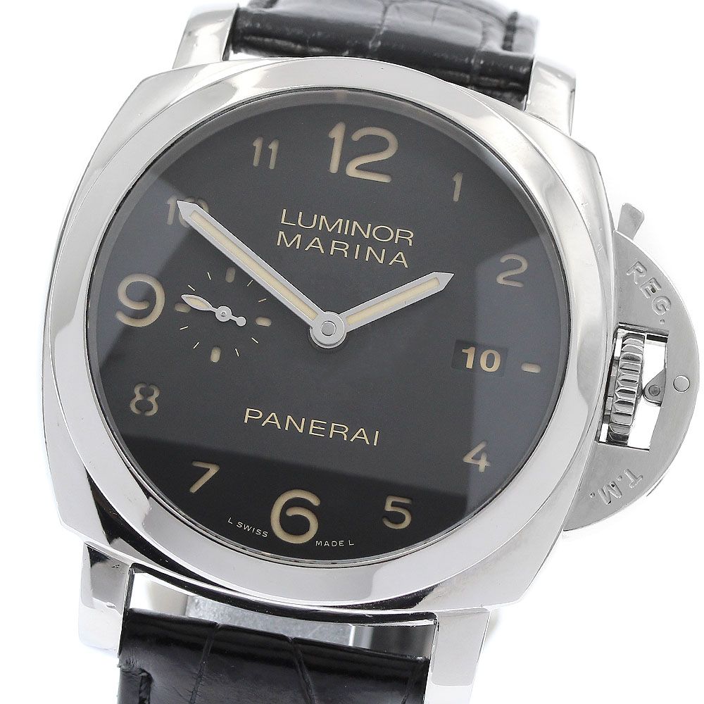 パネライ PANERAI PAM00359 ルミノール マリーナ デイト 自動巻き メンズ 保証書付き_973484