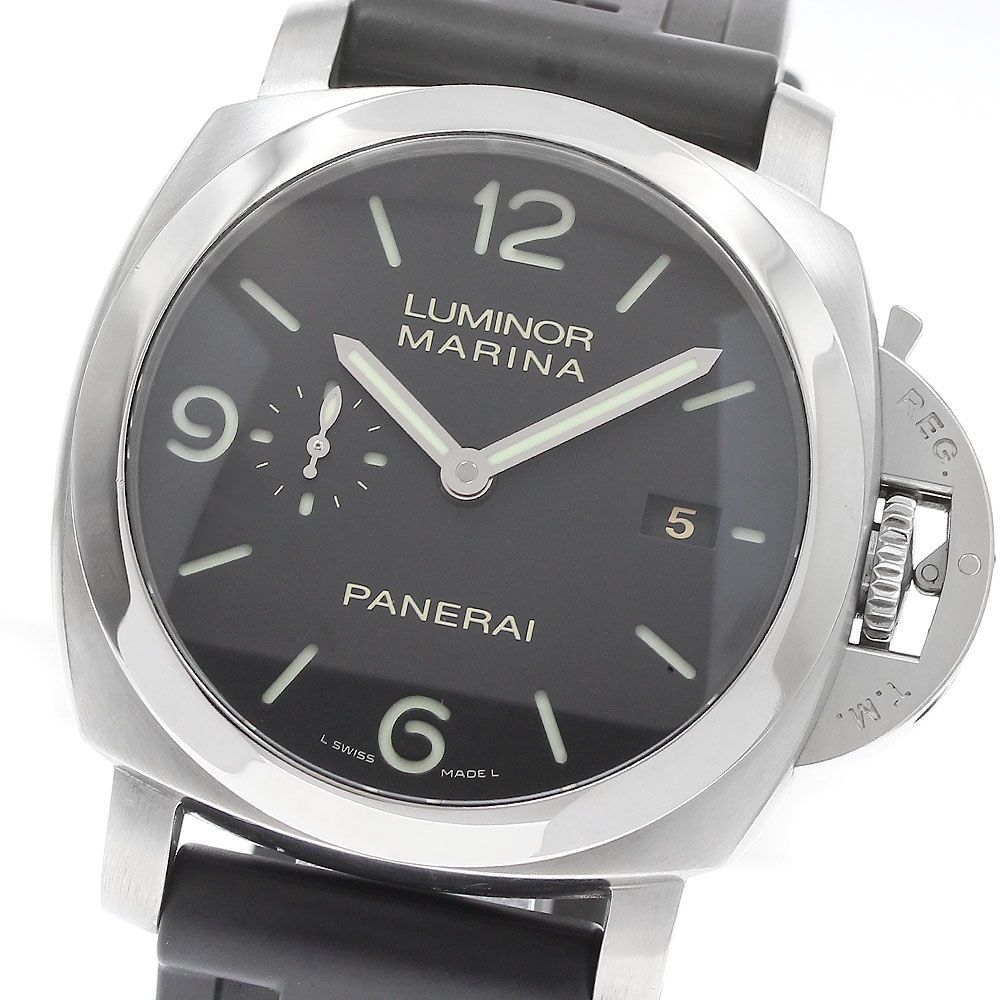 パネライ PANERAI PAM00312 ルミノールマリーナ 1950 3デイズ スモールセコンド 自動巻き メンズ 保証書付き_971209