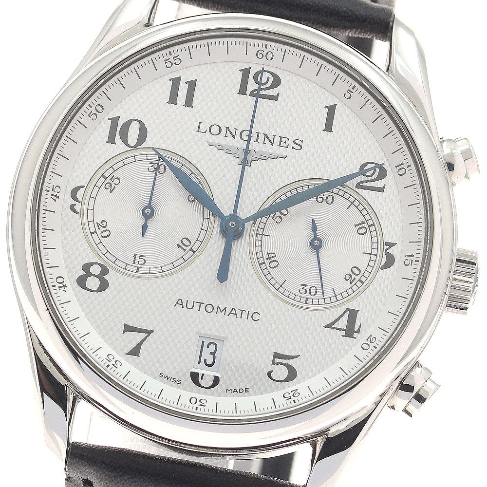 ロンジン LONGINES L2.629.4 マスターコレクション クロノグラフ デイト 自動巻き メンズ 良品 _959810