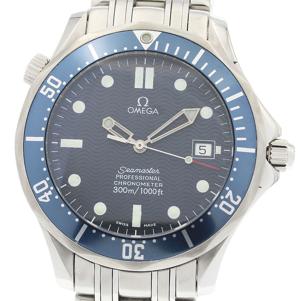 オメガ OMEGA 2531.80 シーマスター300 デイト 自動巻き メンズ _952303