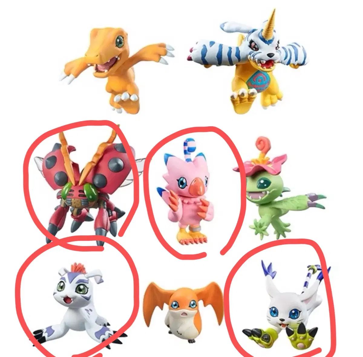 デジタルモンスター デジコレ MIX 4種 まとめ (ガトモン シラモン) 7,081円