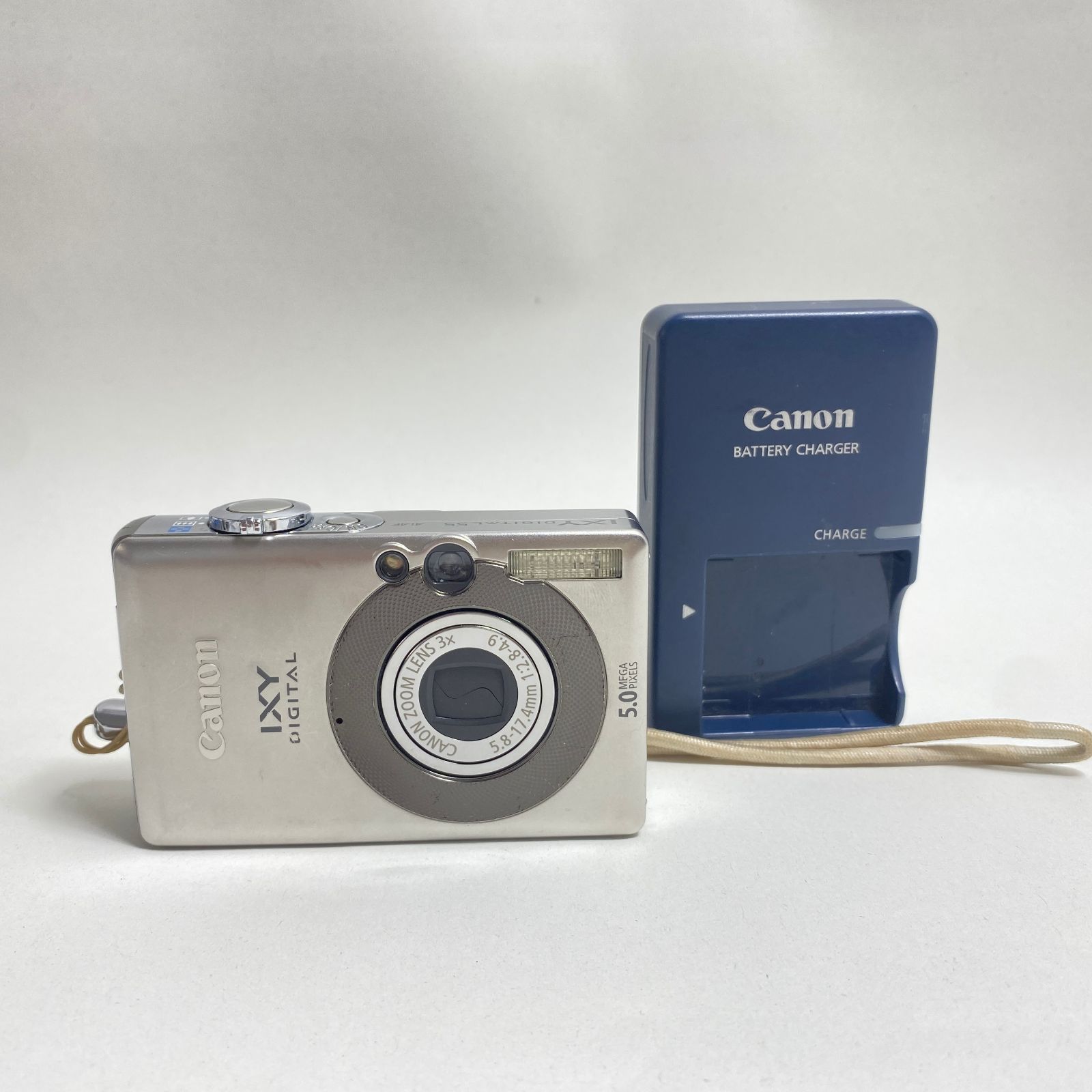 ★05093★ Canon キャノン IXY DIGITAL 55 PC1150 デジカメ コンデジ シルバー M