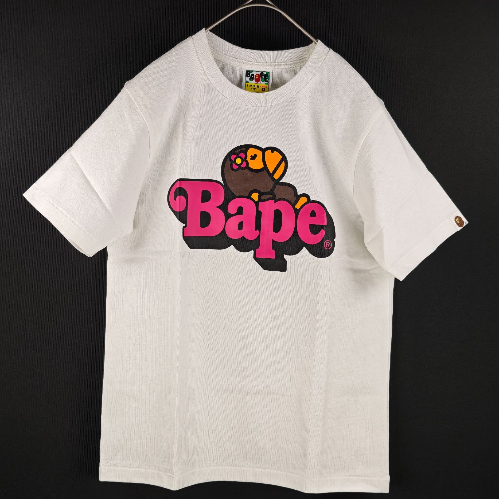 A BATHING ア ベイシング エイプ　APE BABY LISA ON BAPE TEE　XS 11,250円