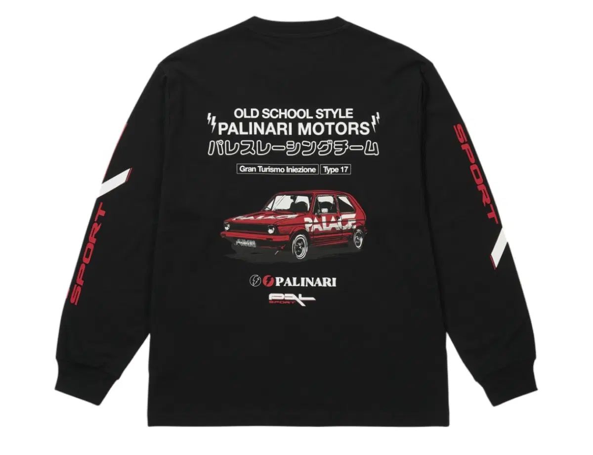 パレス パリナリー ロングスリーブ ブラック L XL