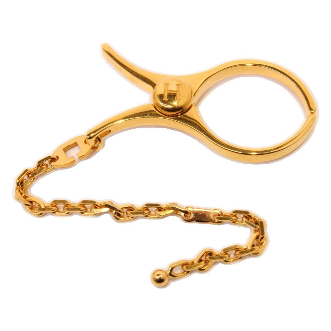 ★【HERMES】エルメス　グローブホルダー　ゴールド　レディース　メンズ　ユニセックス　ハイブランド　アクセサリー　バッグ　�
1ff8
�ローブ　フィルー　Filou