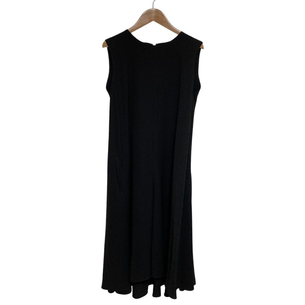 良品 Y's Yohji Yamamoto ワイズ ヨウジヤマモト exclusive ノースリーブワンピース YQ-D76-543 サイズ36 ブラック レディース 古着 中古 USED 13,316円