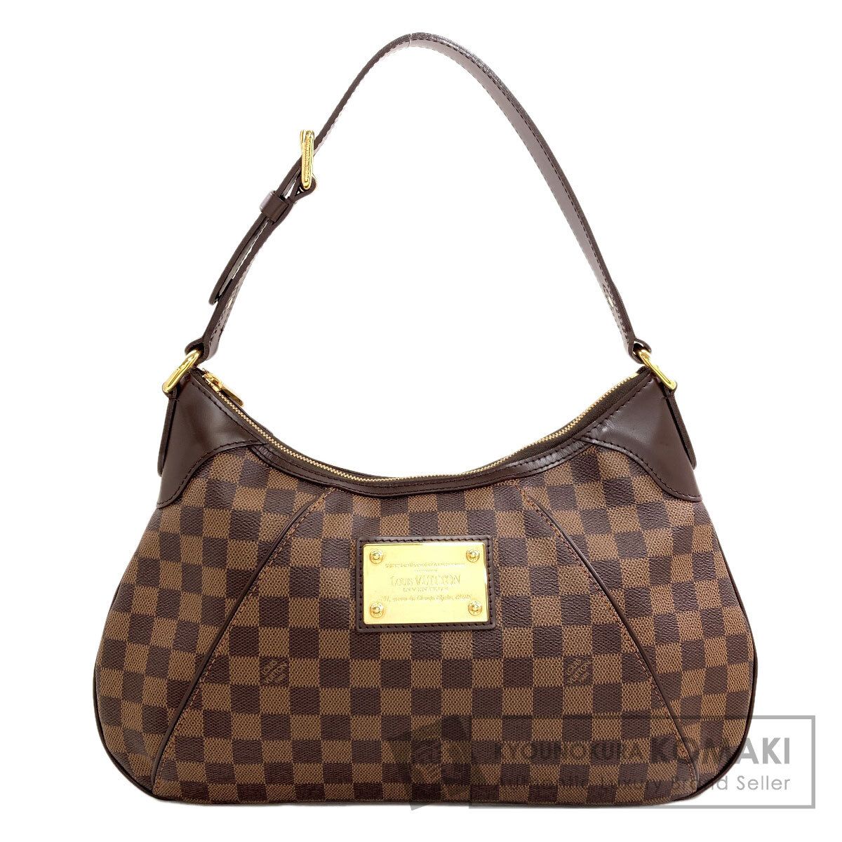LOUIS VUITTON ルイヴィトン N48181 テムズGM ショルダーバッグ ダミエキャンバス レディース [中古]